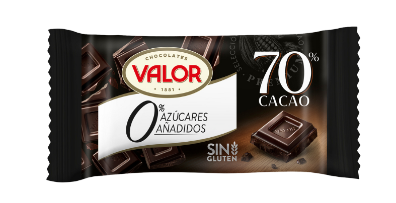Chocolate 70% Cacao sin azúcares añadidos - Anturios