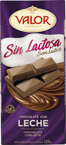 Sin Lactosa  Chocolates Valor
