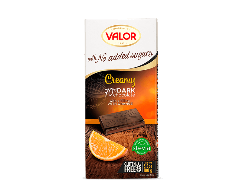 Buy Valor Chocolate Bar 70% Cocoa Caramel And Sea Salt 100g Online